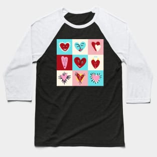 Heart designs Baseball T-Shirt